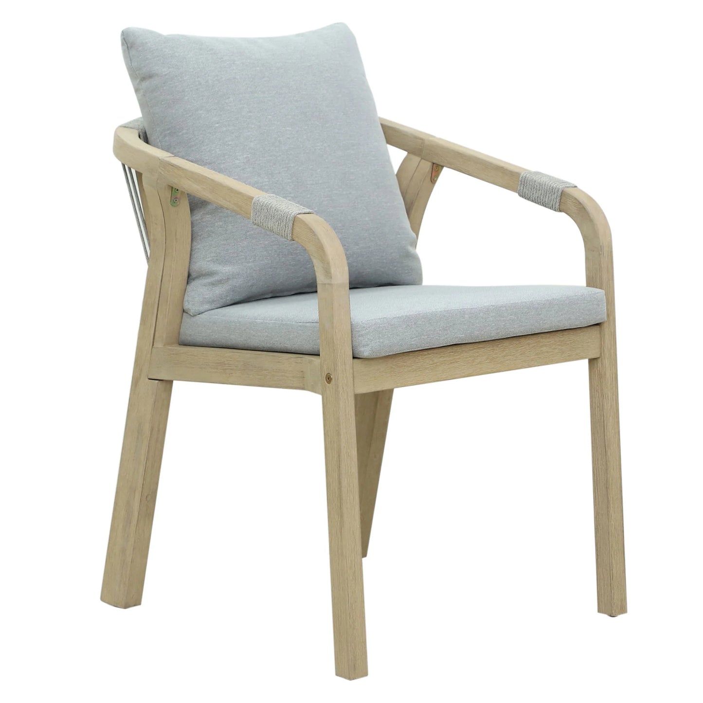 Ashen Acacia Timber Dining Setting