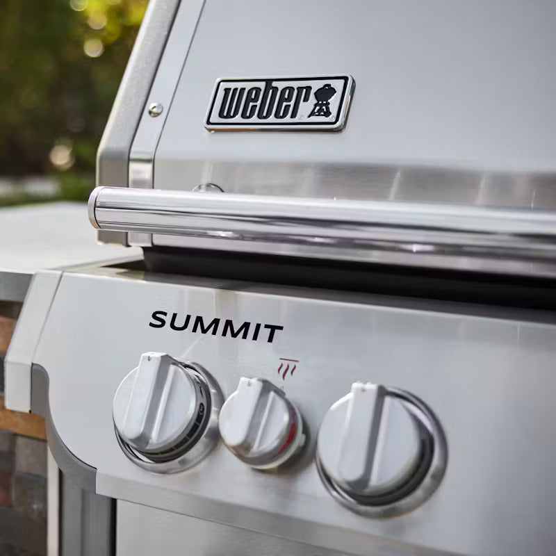 Weber Summit FB38 Built-in Gas Barbeque Stainless Steel
