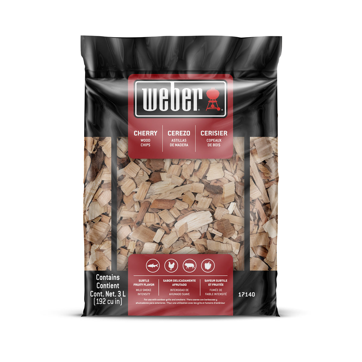 Weber Cherry Wood Chips 650g
