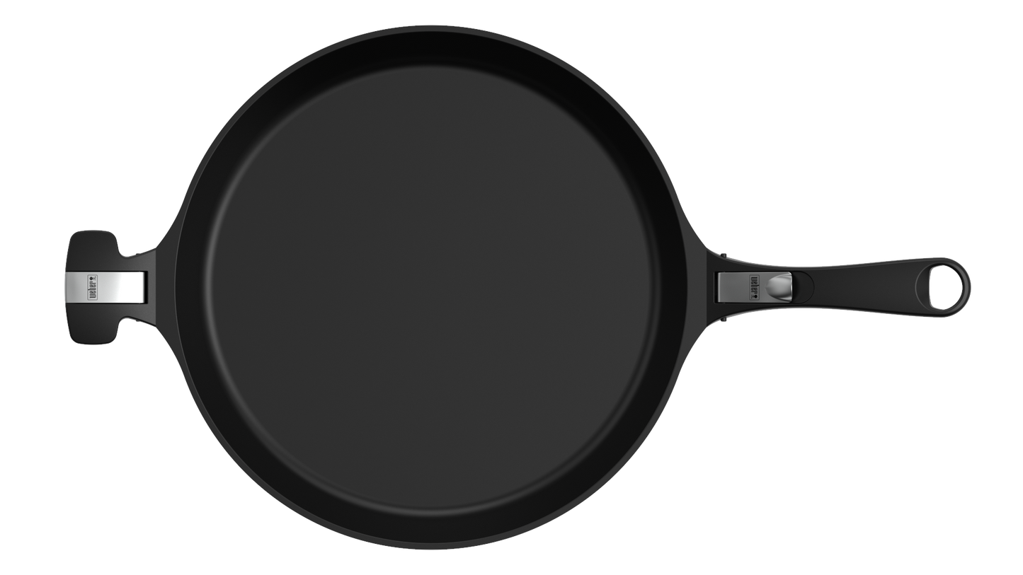 Weber Q Ware Round Frying Pan Large