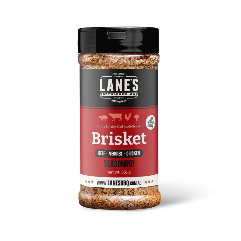 Lane's Brisket 351g BBQ Rub & Seasoning