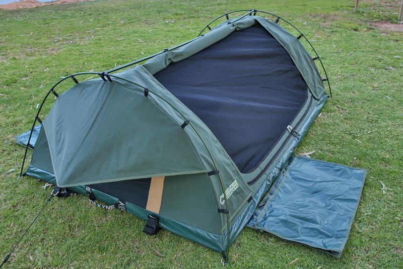 Kulkyne 1.5m Queen Dome Swag with Deluxe Mattress