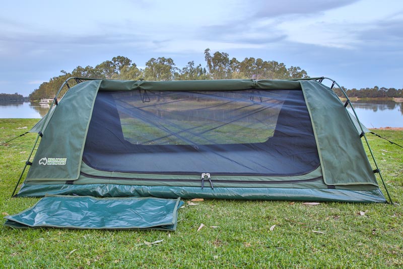 Kulkyne 1.5m Queen Dome Swag with Deluxe Mattress