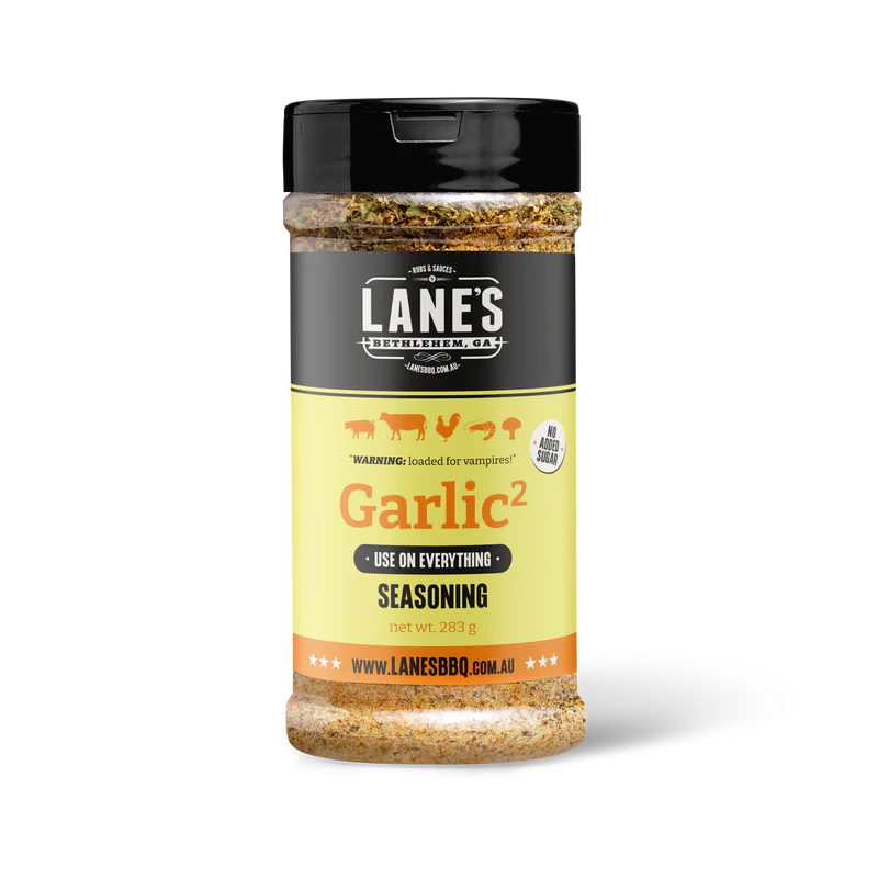 Lane's Garlic2 BBQ Rub & Seasoning