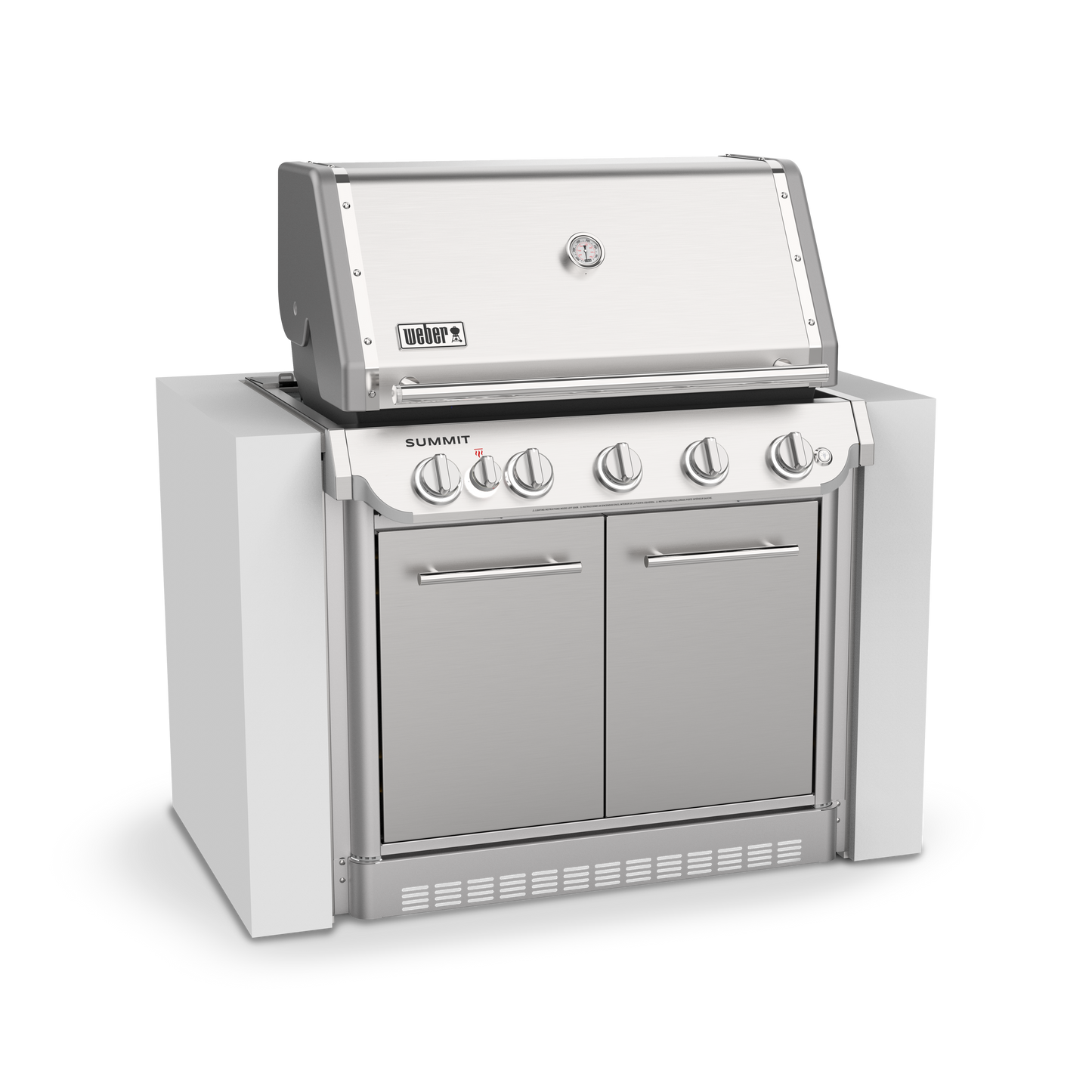 Weber Summit FB38 Built-in Gas Barbeque Stainless Steel