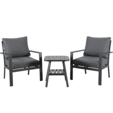 Oliver 3pce Outdoor Lounge Chat Setting