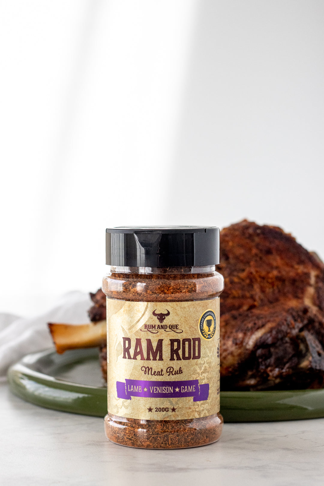 Rum and Que Ram Rod 200g BBQ Rub