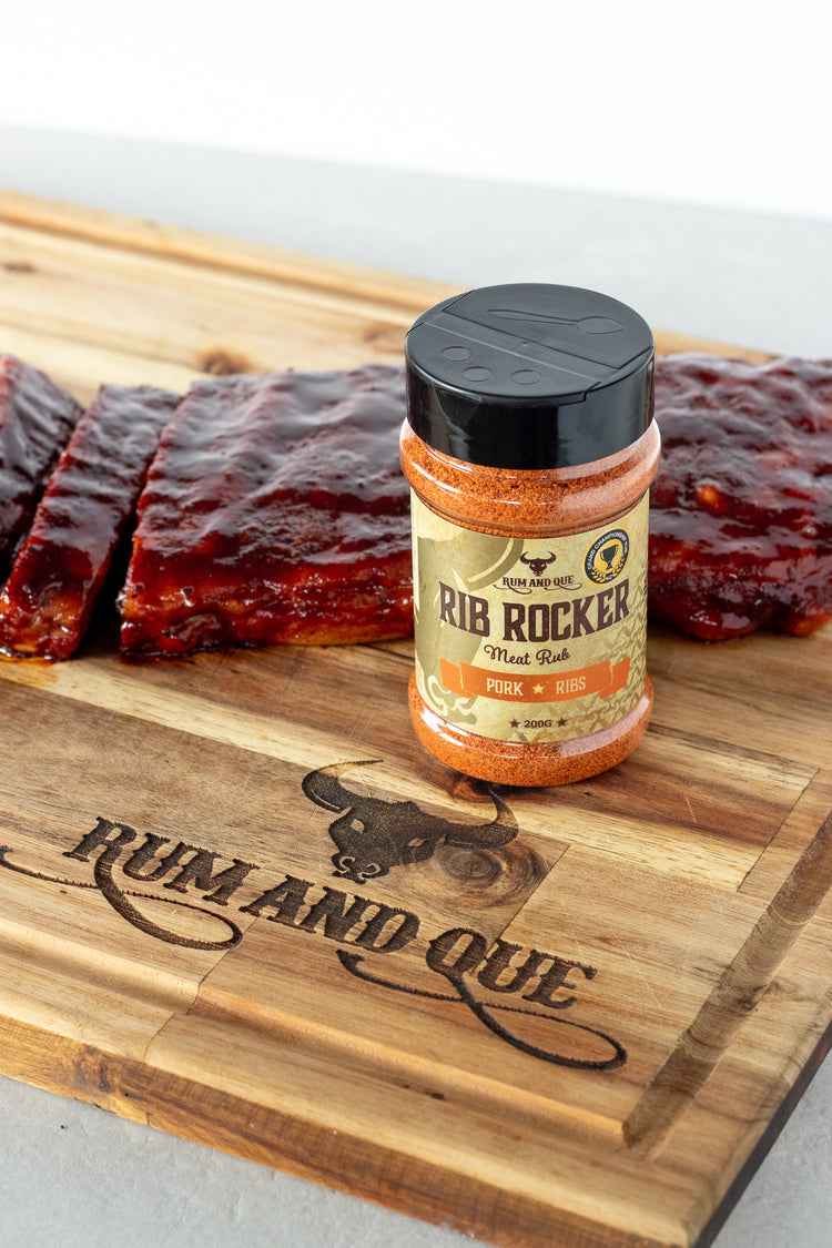 Rum and Cue Rib Rocker Meat Rub 200g