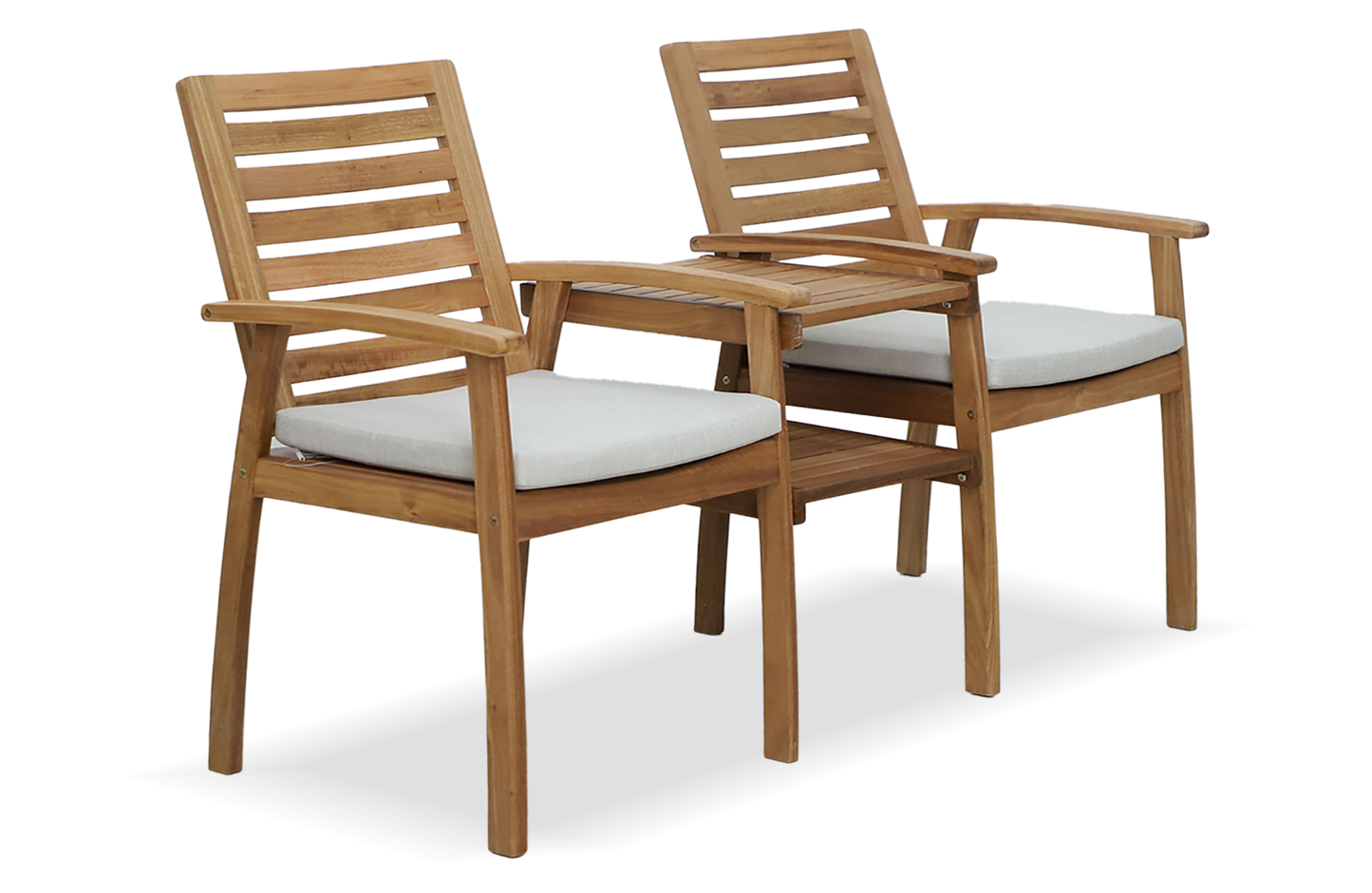 GLG Southbank 5pce Timber Dining Setting