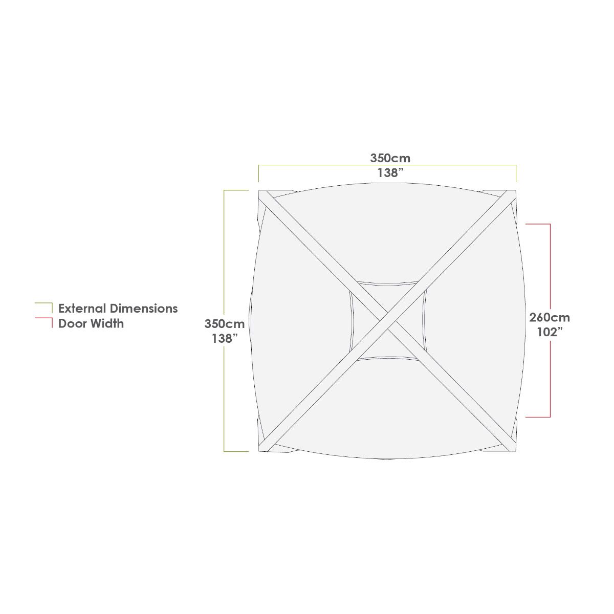 Zempire Aerobase 3 Pro Air Shelter Gazebo