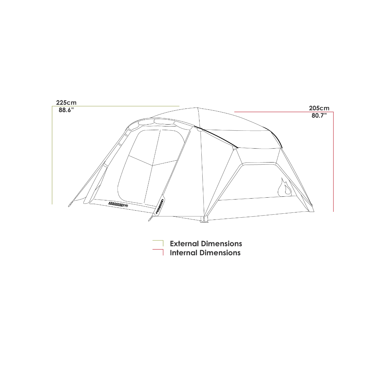 Zempire Aerospeed 10 Air Tent