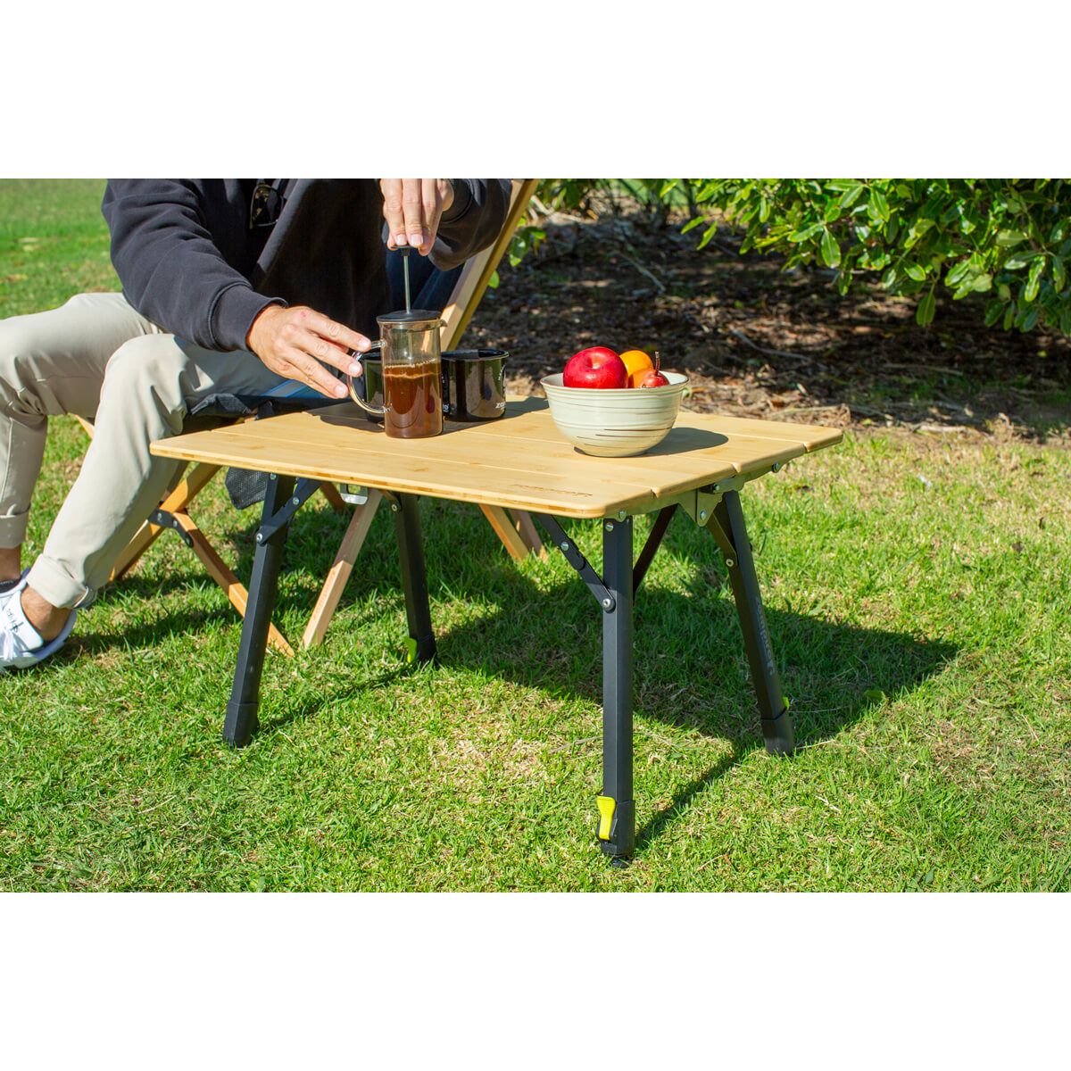 Zempire Kitpac Pro Standard Bamboo Camping Table