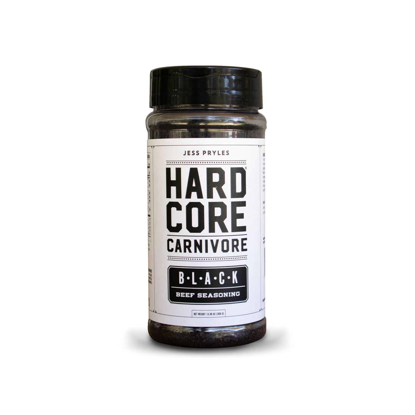Hardcore Carnivore Black 13oz BBQ Rub