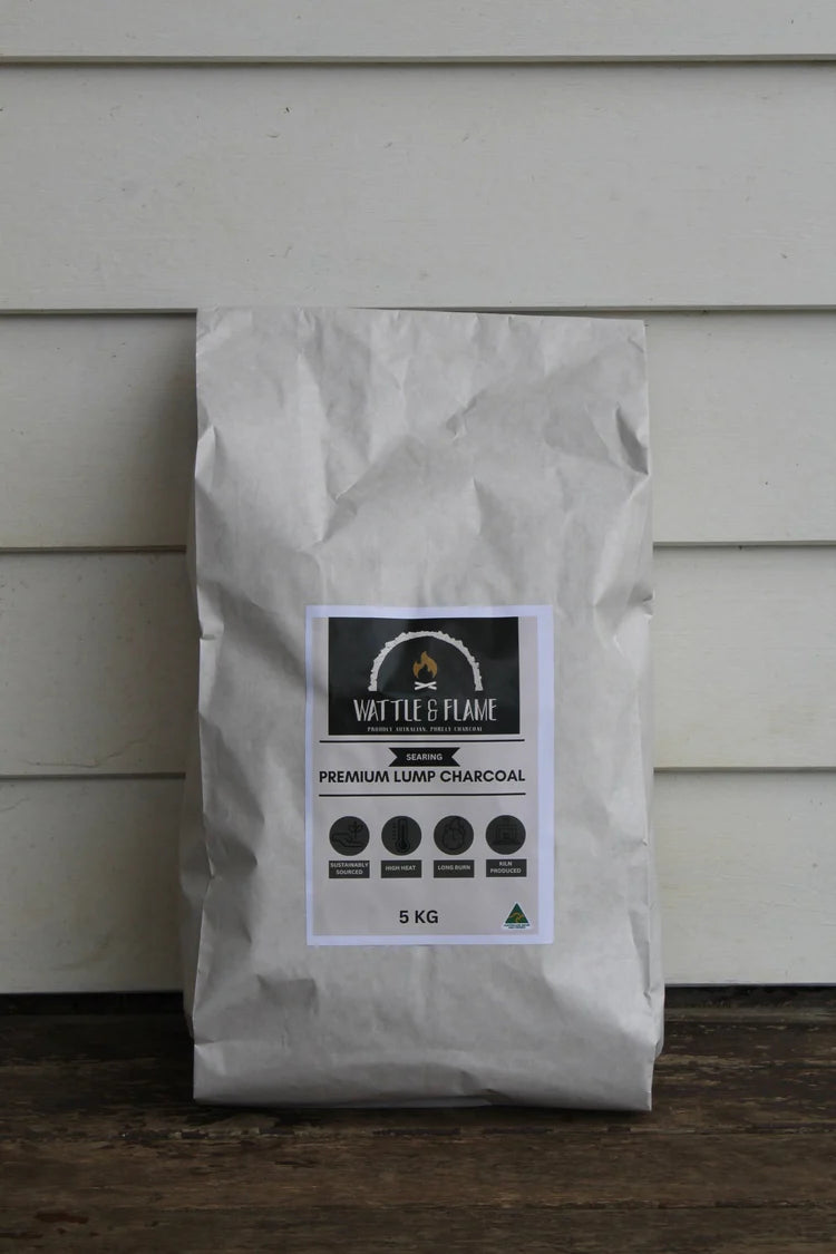 Wattle and Flame Australian Classic Mallee Root Lump Charcoal 5Kg