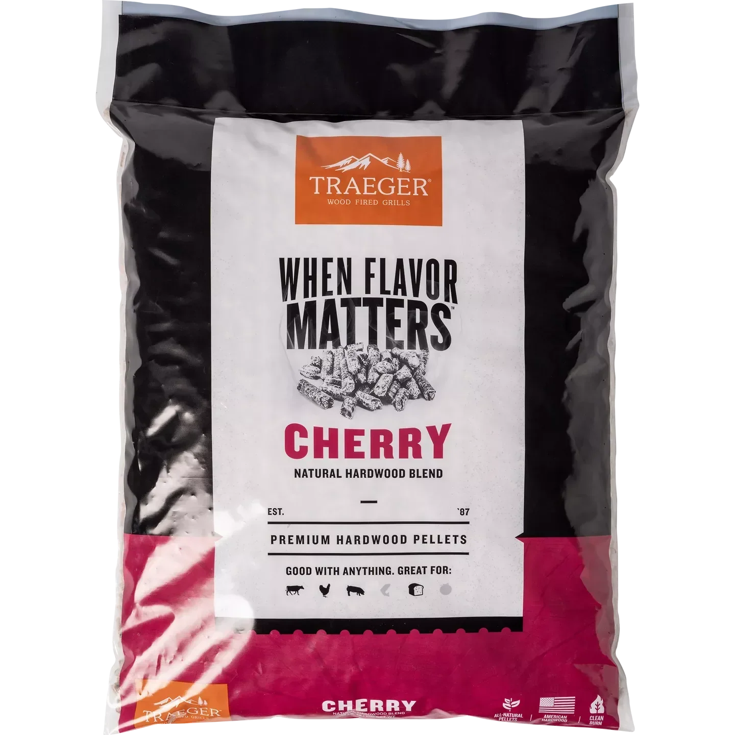 Traeger Cherry Pellets 9kg/20lb Bag