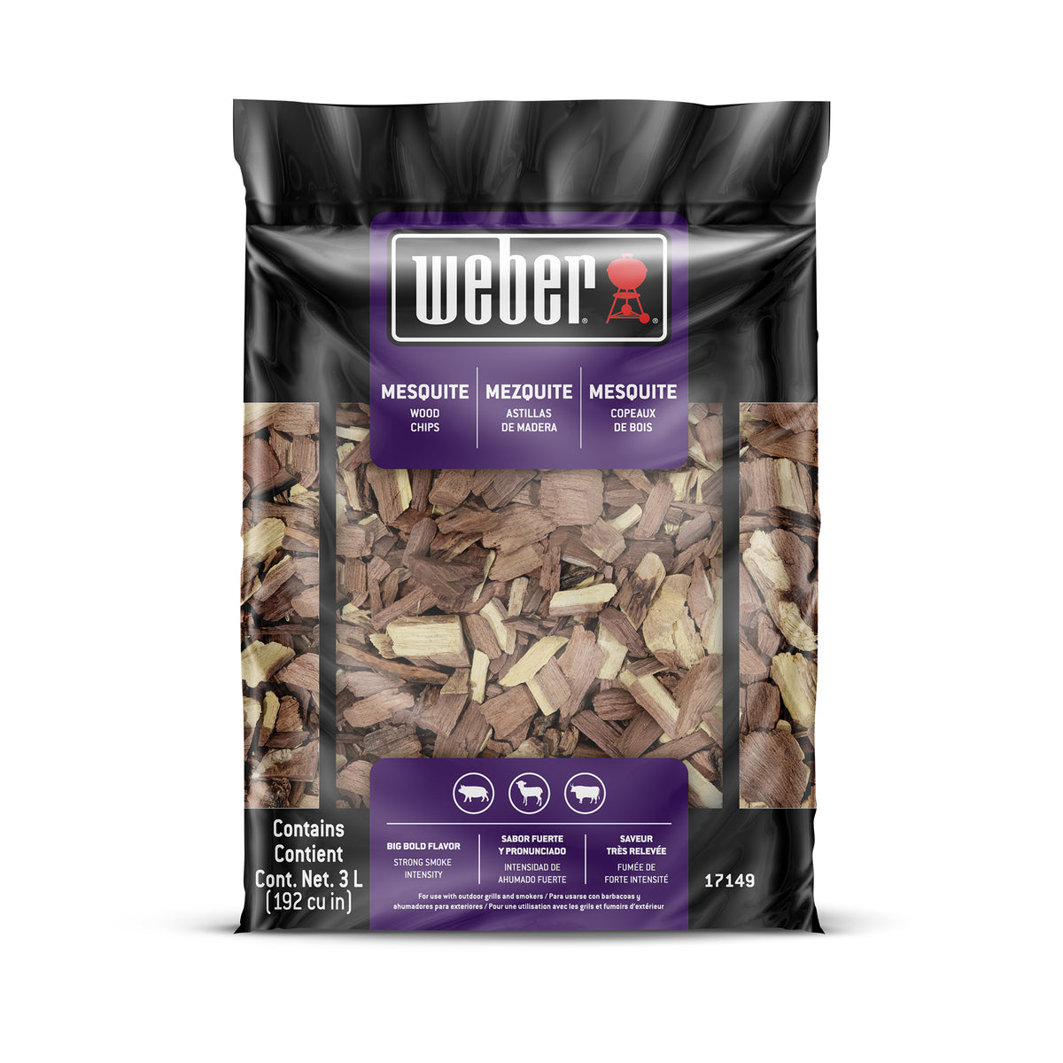Weber Mesquite Wood Chips 650g