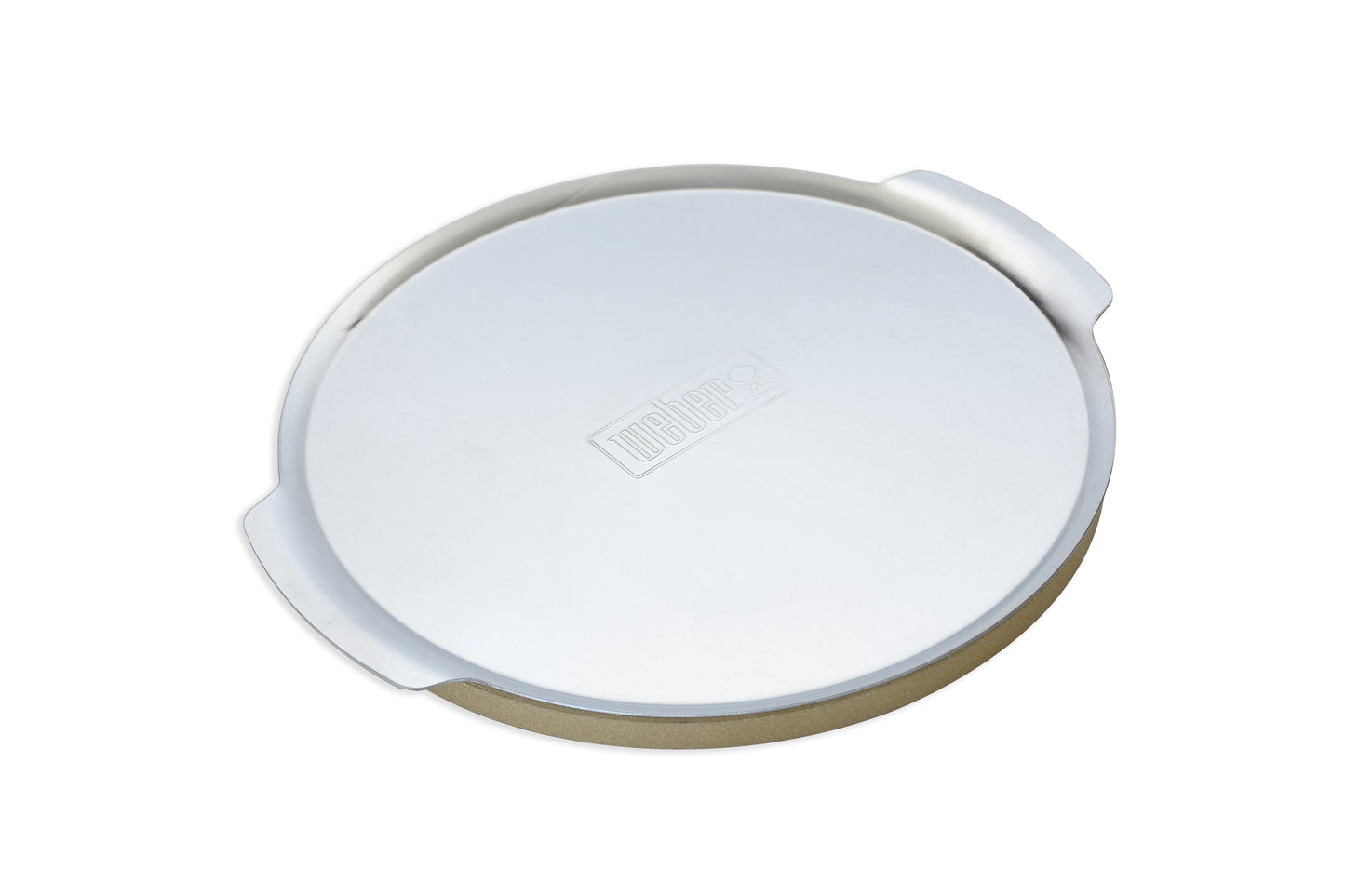 Weber Baby Q Pizza Stone with Easy-serve Pizza Tray