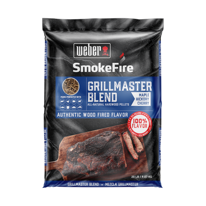 Weber Grillmaster Wood Pellets 9kg/20LB