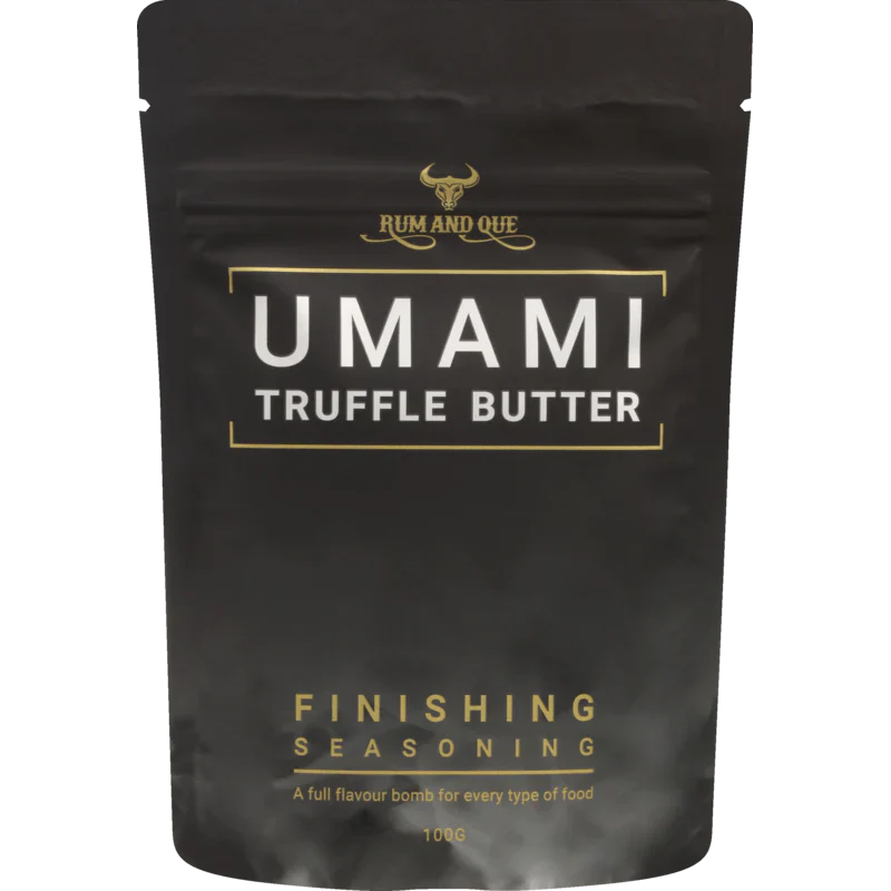 Rum and Que Umami Truffle Butter Finishing Seasoning