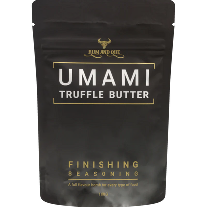 Rum and Que Umami Truffle Butter Finishing Seasoning