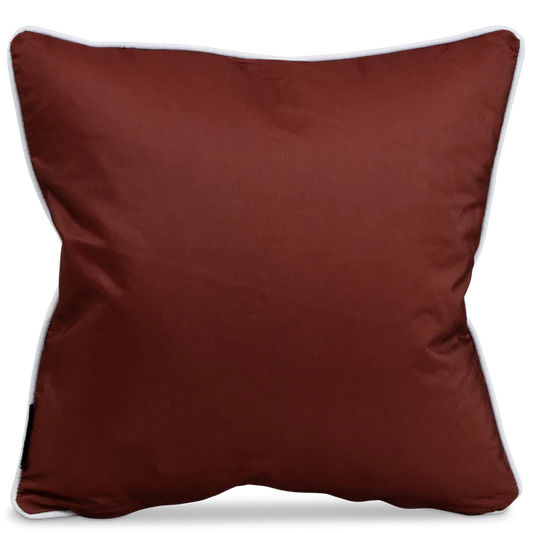 Salt Sun Sand Bondi Deep Crimson 45x45cm Outdoor Cushion