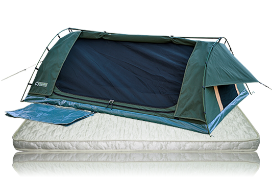 Kulkyne 1.5m Queen Dome Swag with Deluxe Mattress