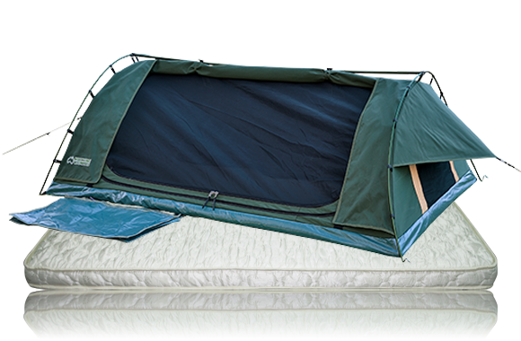 Kulkyne Big Boy 1.1m Dome Swag with Deluxe Mattress