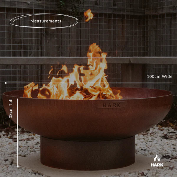Hark Luca 100 Corten Steel Firepit