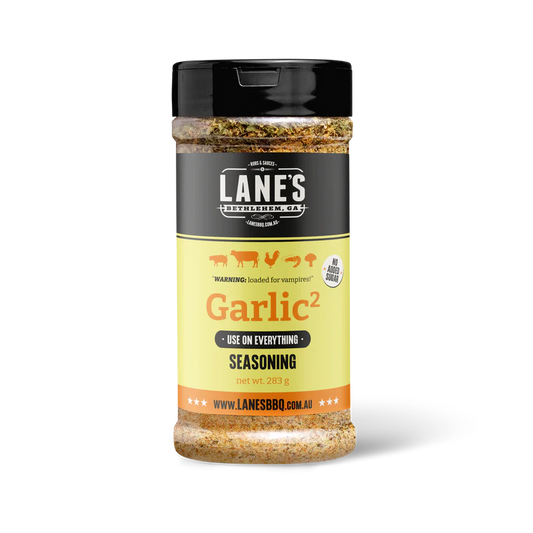 Lane's Garlic2 BBQ Rub & Seasoning