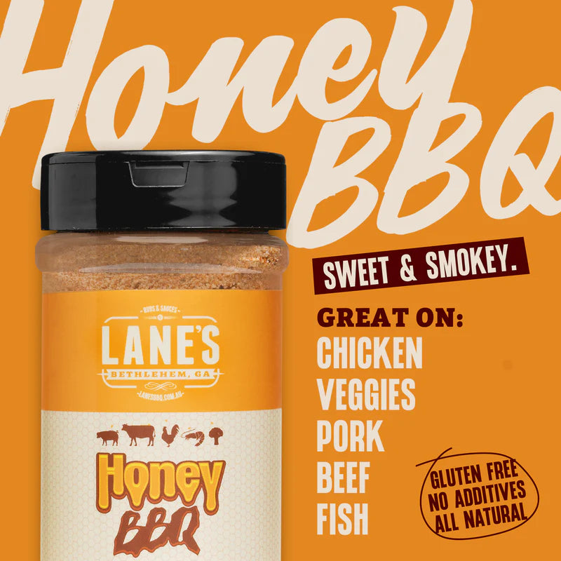 Lane's Honey BBQ Pitmaster Rub/Seasoning