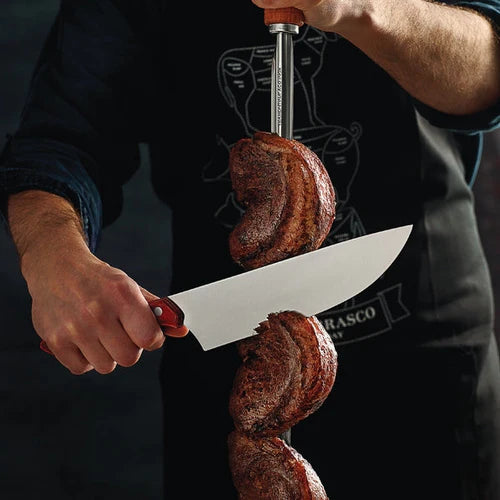 Tramontina Churrasco Wood Handle Single Prong Skewer 75cm