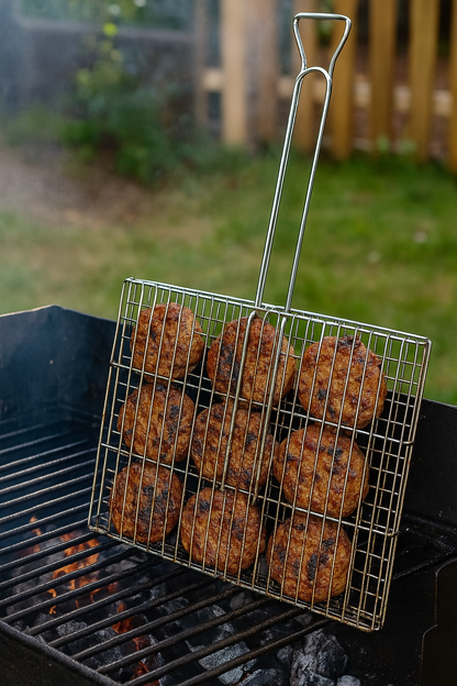 S & D Berg Multi-Purpose Flate Grill Basket