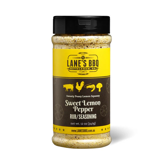 Lane's Sweet Lemon Pepper Pitmaster Rub/Seasoning