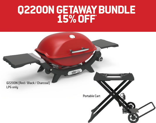Weber Q2200N Premium Barbecue Easter Sale Bundle
