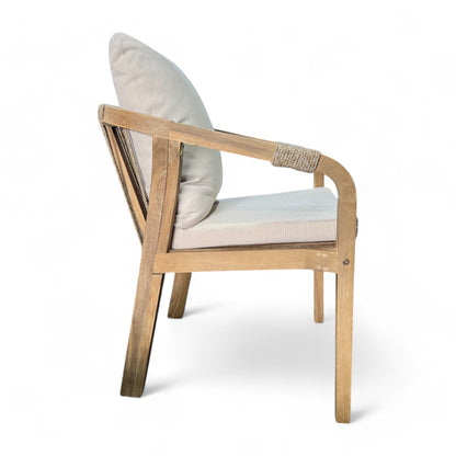 Replay Acacia Timber 7 Piece Dining Setting