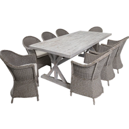 GLG Saffire Outdoor Wicker Dining Setting