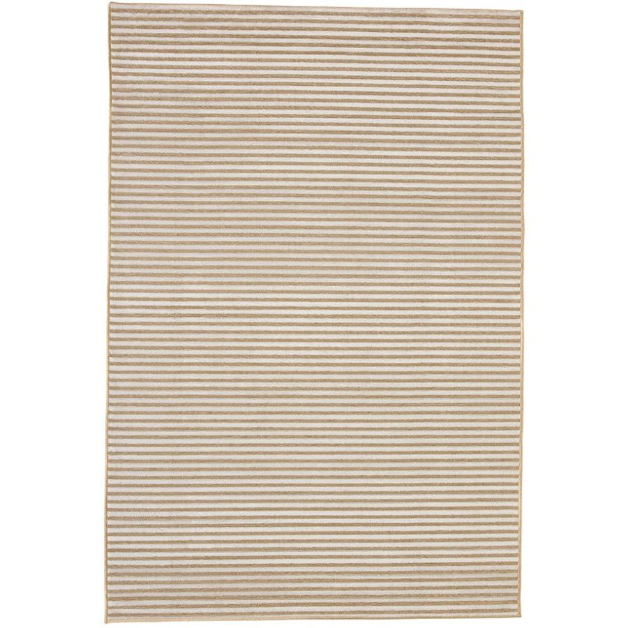 Fab Habitat Seoul Beige Stripe Outdoor Rug