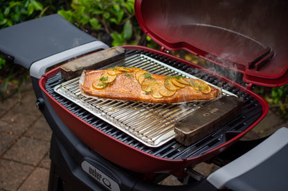 Weber Q Smoker Box and Trivet Set