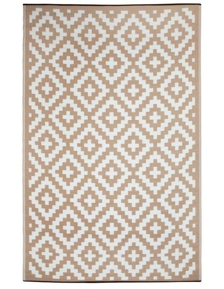 Fab Habitat Aztec Beige Outdoor Rug