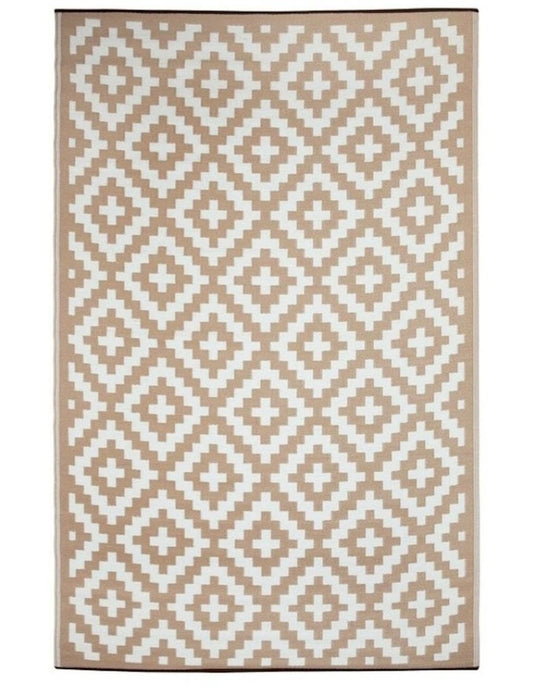 Fab Habitat Aztec Beige Outdoor Rug