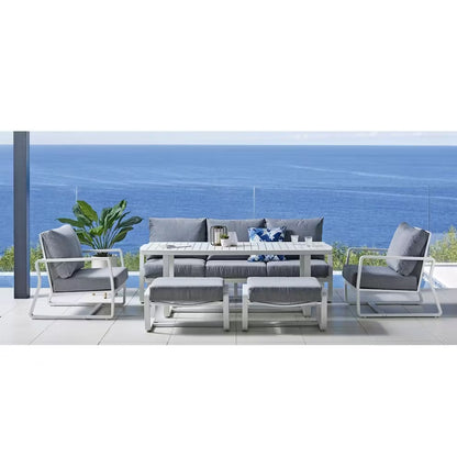 Low Outdoor Dining Table