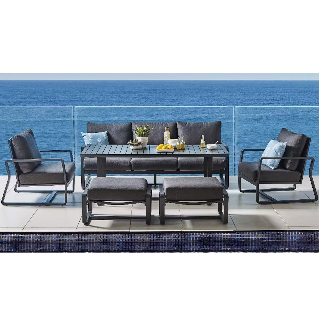 GLG Low Outdoor Dining Table