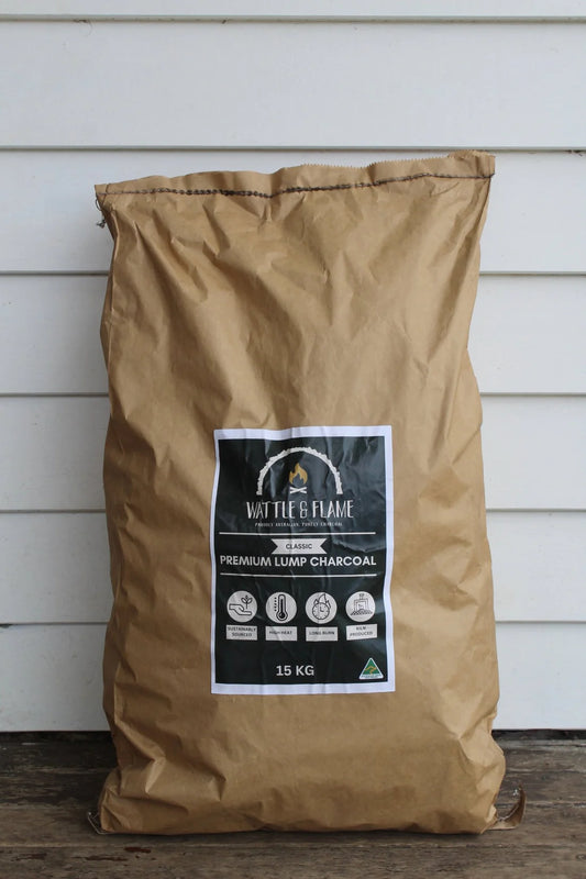 Wattle and Flame Classic Mallee Root Lump Charcoal 15kg
