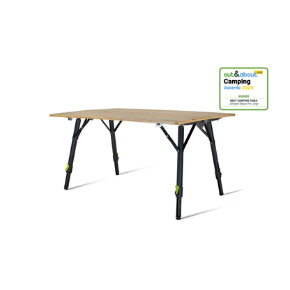 Zempire Kitpac Pro Large Bamboo Camping Table