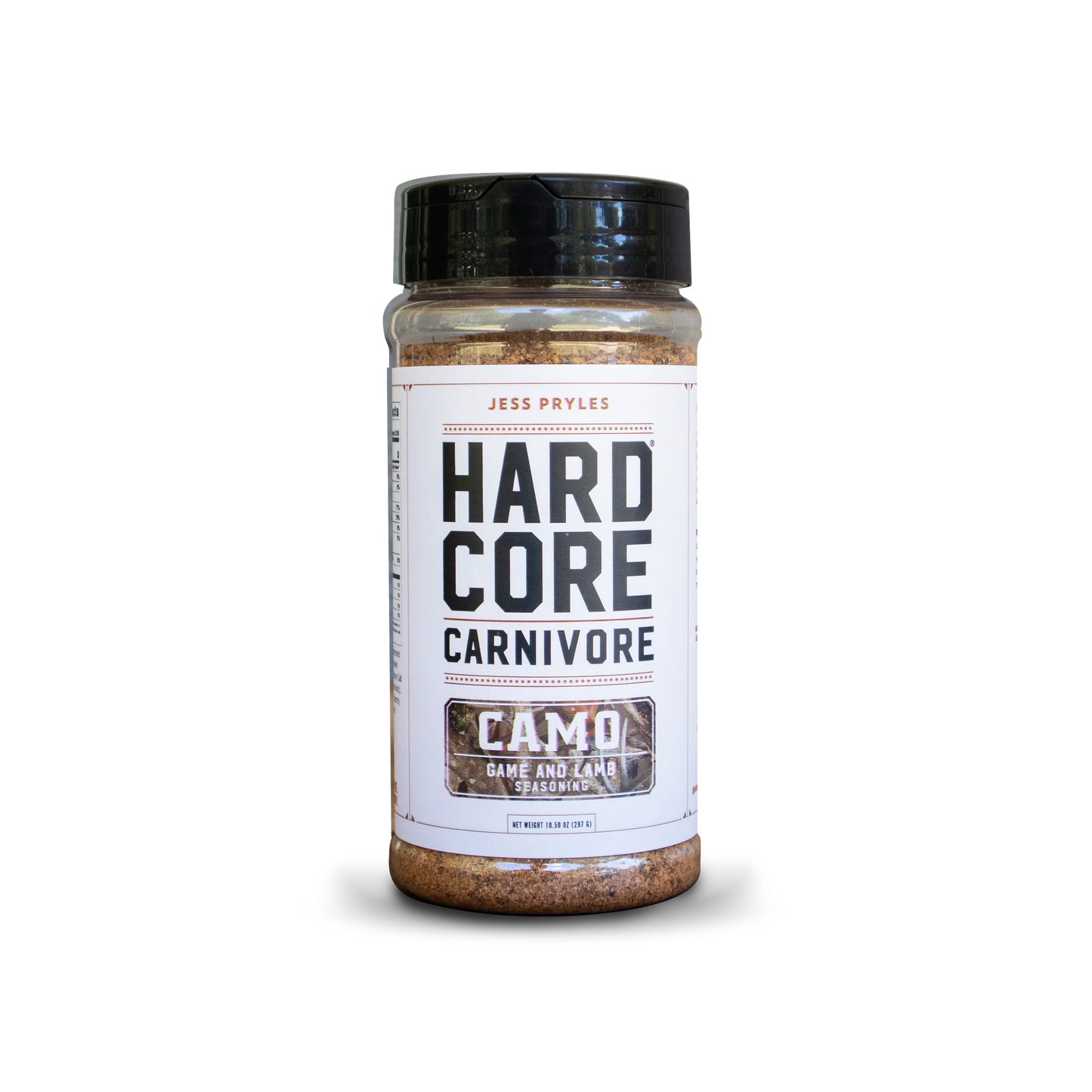 Hardcore Carnivore Camo Game and Lamb Seasoning