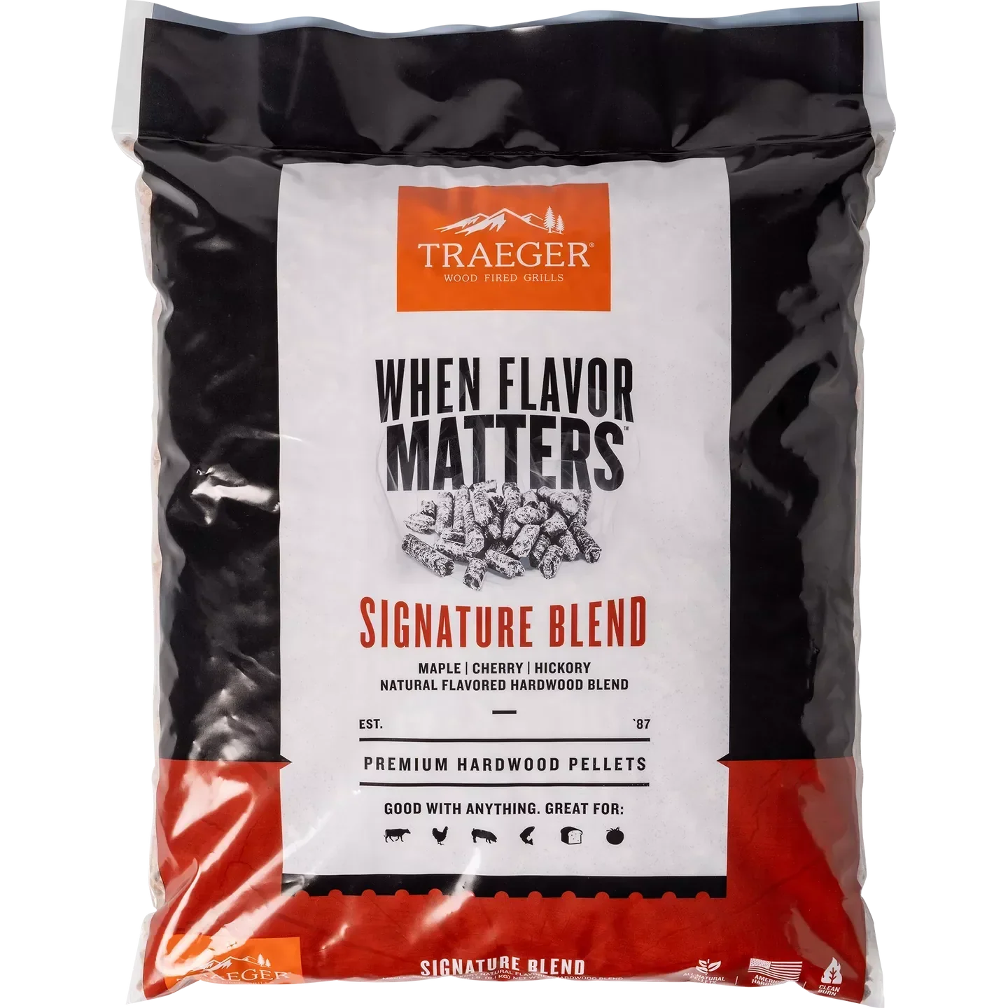 Traeger Signature Pellets 9kg/20lb Bag