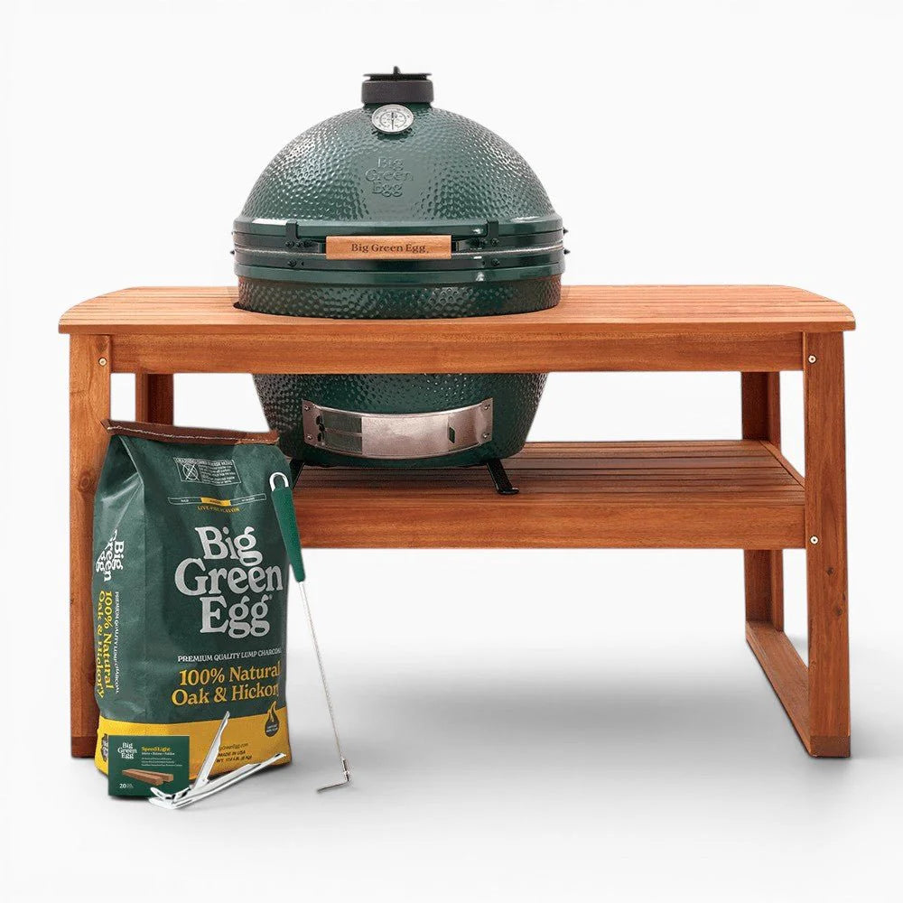 Big Green Egg XL Acacia Table Package